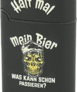 Easy Torch Relief Bier Feuerzeug Schwarz 1v4