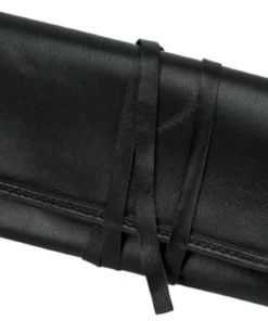PASSATORE Pfeifen-Rollbeutel Lammleder schwarz 20cm / 1er