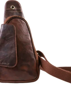 PASSATORE Pfeifen-/Zigarren Body Bag Leder braun antk