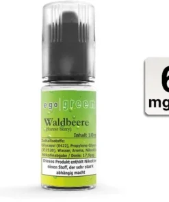 Ego Green E-Liquid Waldbeere 6mg