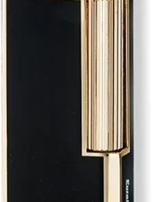 Eurojet Feuerzeug Bella Stein Schwarz/Gold