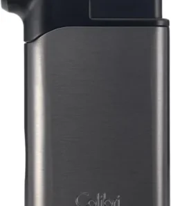 COLIBRI Pfeifenfeuerzeug Pacific II” gun/schwarz”