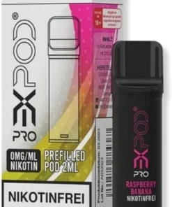 Expod Pro Raspberry Banana Prefilled Pod 1x2ml Nikotinfrei