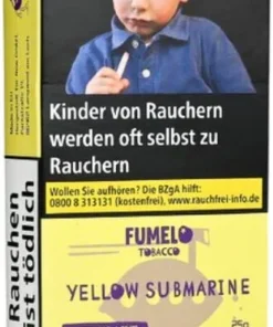 FUMELO TOBACCO YELLOW SUBMARINE Strong Line Wasserpfeifentabak 25g