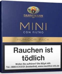 Dannemann Mini Zigarillos Con Filtro (20 Stück)