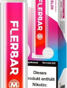Flerbar 600 Einweg E-Zigarette Pink Watermelon 20mg