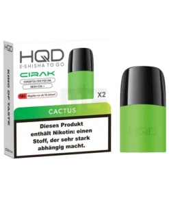 HQD – Cirak – Prefilled Pod – Cactus – 2ml – 2er Pack