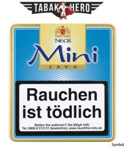 Neos Mini Java Zigarillo Stange (10×20 Stück)