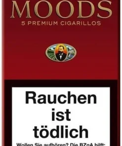 Dannemann Moods Zigarillo Stange ohne Filter (10×5 Stück)