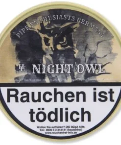 HU Tobacco Night Owl Pfeifentabak 50g Dose