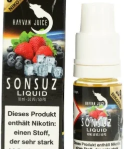 Hayvan Juice Sonsuz Liquid 9mg 10ml
