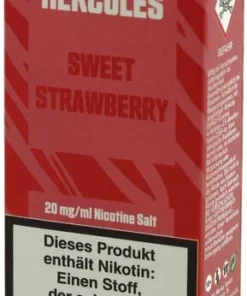 Hercules Sweet Strawberry Nikotinsalz Liquid 10ml 20mg