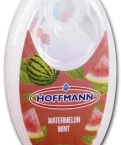Hoffmann Wassermelone Mint Aromakapseln 1 x 100 Stück Kapseln mit Einführhilfe