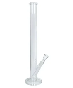 Bong Glas transparent Zylinder 46 cm hoch