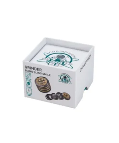 Grinder CHAMP HIGH Bling Bling Smiley 4-tlg Ø 50 mm