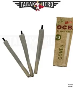 OCB Organic Hemp slim Cones (3 stück)