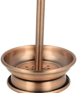 Kaminaufsatz Metall für Shishakopf Kupfer-Gebürstet 6,8cm