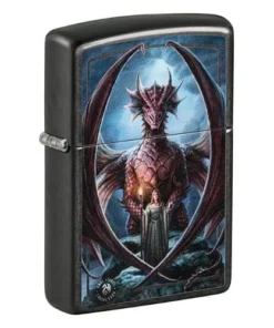 ZIPPO gray dusk Anne Stokes Dragon 60006123