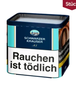 Schwarzer Krauser No. 1 Feinschnitt Tabak Dose (65g)