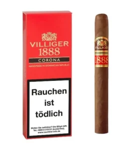 VILLIGER 1888 Corona Red 3 Zigarren