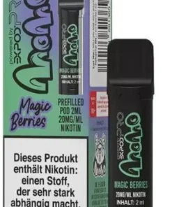 Momo Powered by Expod Pro Magic Berries Prefilled Pod 1x2ml 20mg