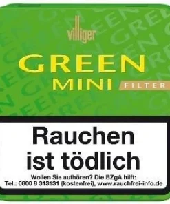 Villiger Green Mini Filter Zigarillos (20 Stück)