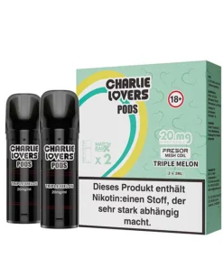 Charlie Lovers | Triple Melon | 2x Pods | Elfa-kompatibel