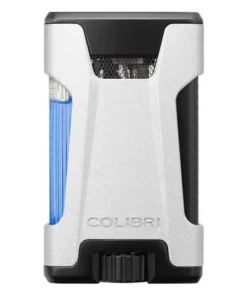 Feuerzeug Jet 2-fach COLIBRI Rebel II silber