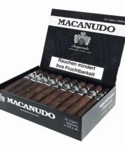 Macanudo Inspirado Black Robusto 20 Zigarren