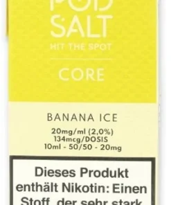 POD Salt Core Banana Ice Nikotinsalz Liquid 10ml 20mg