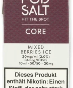 POD Salt Core Mixed Berries Ice Nikotinsalz Liquid 10ml 20mg