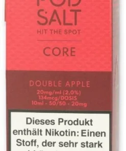 POD Salt Core Double Apple Nikotinsalz Liquid 10ml 20mg