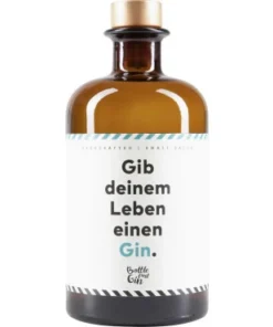 Gib dem Leben einen Gin Flaschenpost Gin 41 % 0,5L