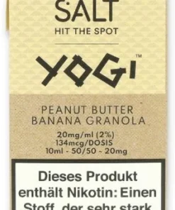POD Salt Peanut Butter Banana Granola Nikotinsalz Liquid 10ml 20mg