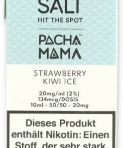 POD Salt Strawberry Kiwi Ice Nikotinsalz Liquid 10ml 20mg