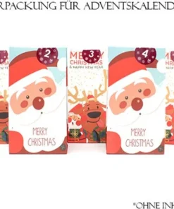 Papiertüten Adventskalender (2 Motive)