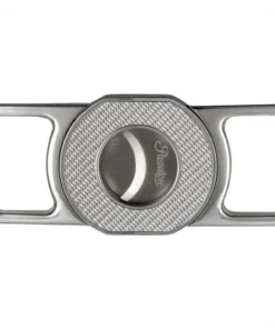 Zigarrenabschneider PASSATORE chrom/Carbon silber