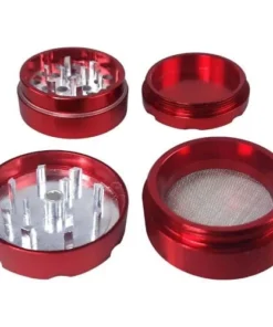 Grinder DIPSE rot Pollinator 4-teilig 50 mm