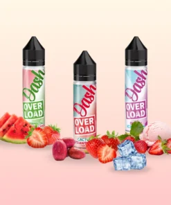 Dash Overload Longfill: Strawberry Bundle