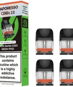 4x Vaporesso XROS Series Corex 2.0 Pod Tank Verdampfer – 2ml