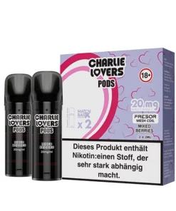 Charlie Lovers | Mixed Berries | 2x Pods | Elfa-kompatibel
