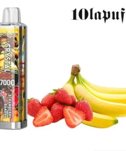 PUFF 7000 VAPME crystal – Erdbeer Banane