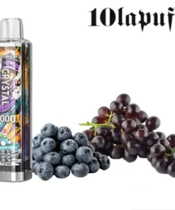 PUFF 7000 VAPME crystal – Myrtille Raisin