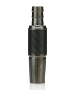 Schlauchanschluss Edelstahl-Carbon Gun Metal 18,8