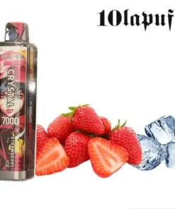 PUFF 7000 VAPME crystal – Gefrorene Erdbeere