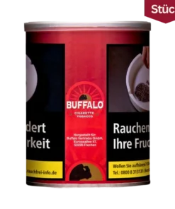 Buffalo Red Tabak Feinschnitt Dose (140g)