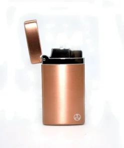Rattrays Feuerzeug Alfie Rose Gold Satin, elektronisch