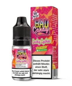 E-Liquid Nikotinsalz BAD CANDY Lucky Lychee 20 mg