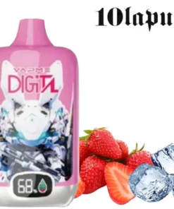 PUFF 12000 VAPME DIGITAL – Gefrorene Erdbeere