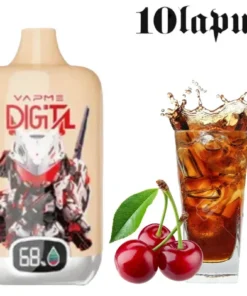 PUFF 12000 VAPME DIGITAL – Cola Kirsche –